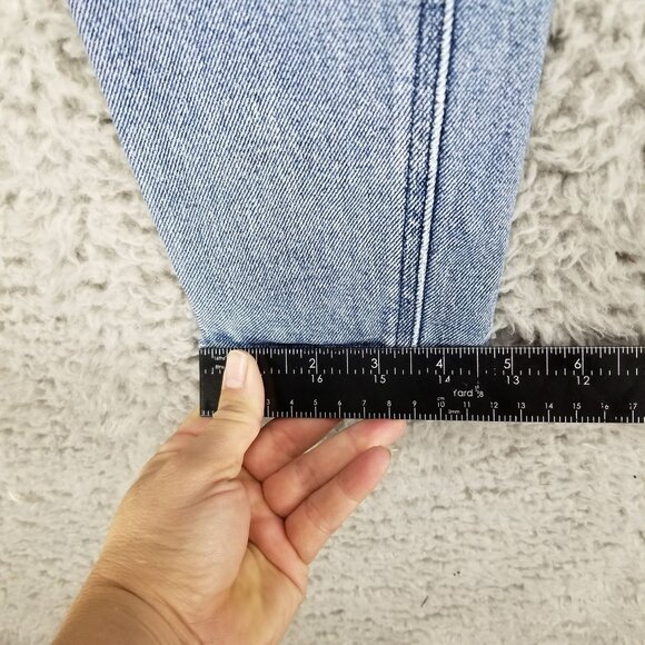 Levis Jeans Womens 28 Blue Line 8 Two Tone Stretch White Tab *Read* - Picture 9 of 16